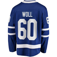 Toronto Maple Leafs Joseph Woll Blue jersey – view 4
