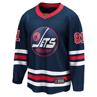 Winnipeg Jets Kyle Connor Navy jersey – view 3