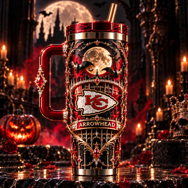 KC Nocturne - Arrowhead Emblem in Gothic Crimson - main