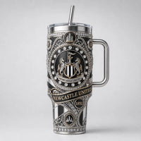 NEW - Magpie Crest in Ornate Black and Silver - main