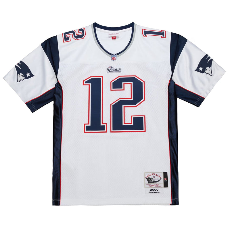 New England Patriots Tom Brady White jersey – view 1