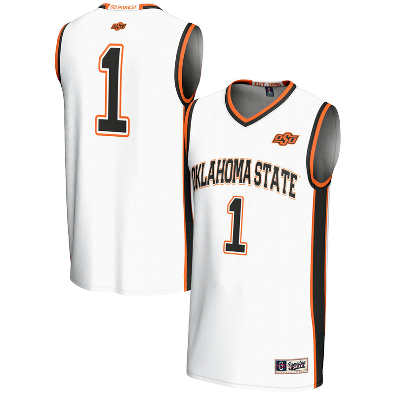 Oklahoma State Cowboys White jersey – view 1