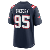 New England Patriots Eric Gregory Navy jersey – view 6