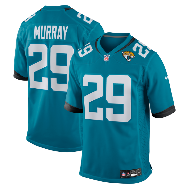 Jacksonville Jaguars Eric Murray Teal jersey – view 1