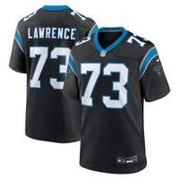 Carolina Panthers Rashard Lawrence Black jersey – view 1