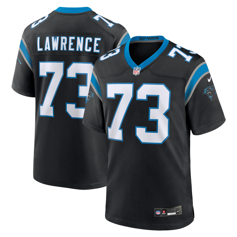 Carolina Panthers Rashard Lawrence Black jersey – view 1