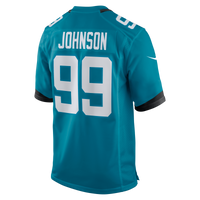 Jacksonville Jaguars Austin Johnson Teal jersey – view 3