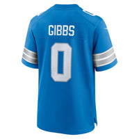 Detroit Lions Jahmyr Gibbs Blue jersey – view 4