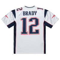 New England Patriots Tom Brady White jersey – view 3
