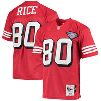 San Francisco 49ers Jerry Rice Scarlet jersey – view 1