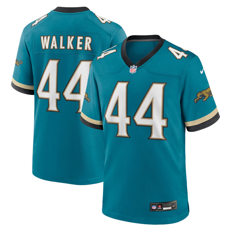 Jacksonville Jaguars Travon Walker Teal jersey – view 1