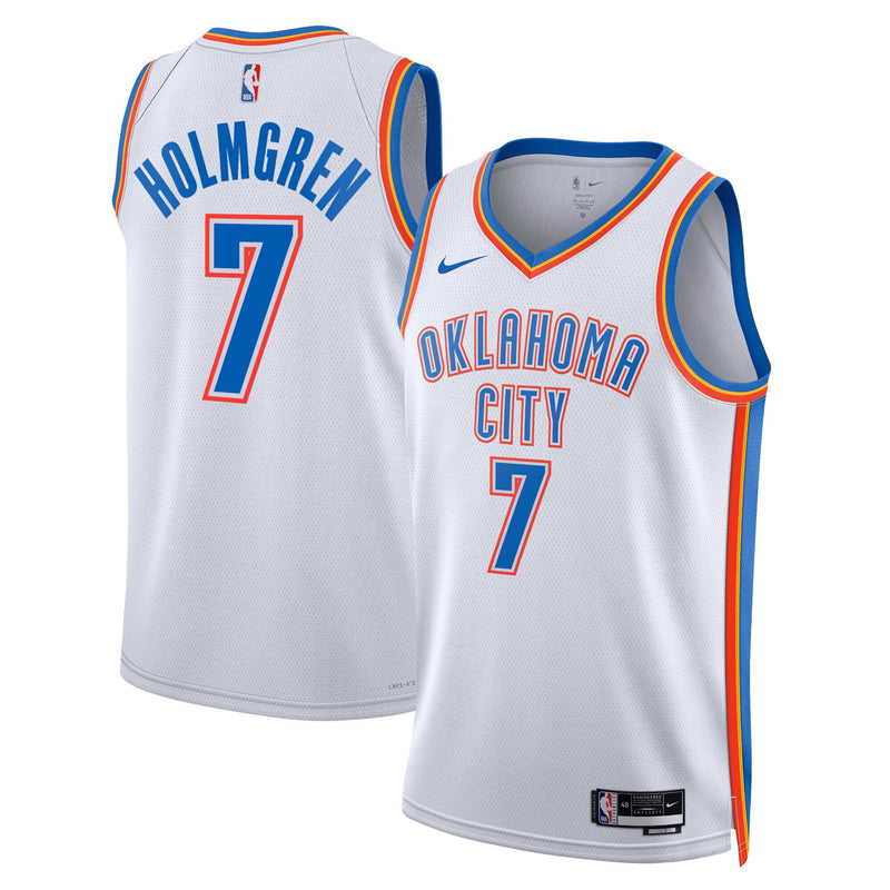 Oklahoma City Thunder White jersey – view 1