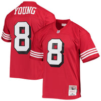 San Francisco 49ers Steve Young Scarlet jersey – view 2