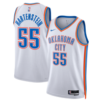 Oklahoma City Thunder Isaiah Hartenstein - White jersey – view 2