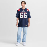 New England Patriots Will Campbell Navy jersey – view 3