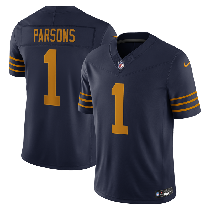 Green Bay Packers Micah Parsons Navy jersey – view 1