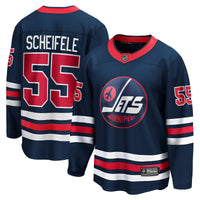 Winnipeg Jets Mark Scheifele Navy jersey – view 1