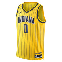 Indiana Pacers Tyrese Haliburton - Gold jersey – view 3