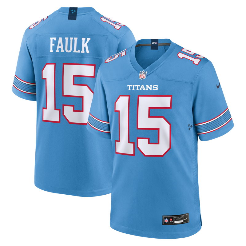Tennessee Titans Keldric Faulk jersey – view 1