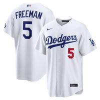 Los Angeles Dodgers Freddie Freeman White jersey – view 2