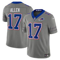 Buffalo Bills Josh Allen Gray jersey – view 2