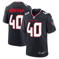 Houston Texans Austin Brinkman Navy jersey – view 2