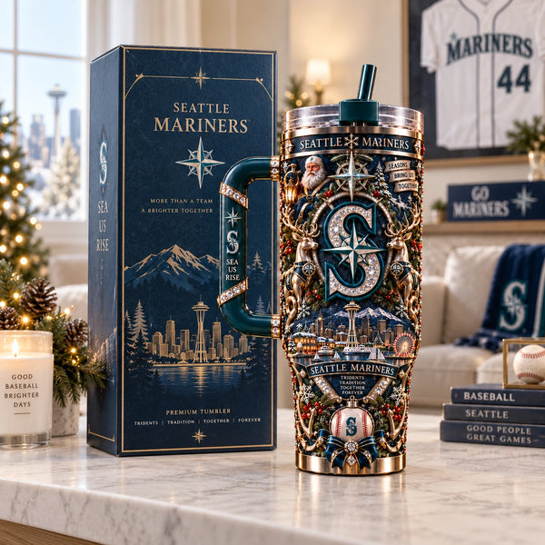 SEA Winter Compass - Ornamental Holiday Tumbler Composition - main