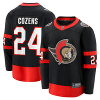 Ottawa Senators Dylan Cozens Black jersey – view 2