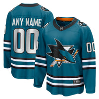 San Jose Sharks Teal jersey – view 2