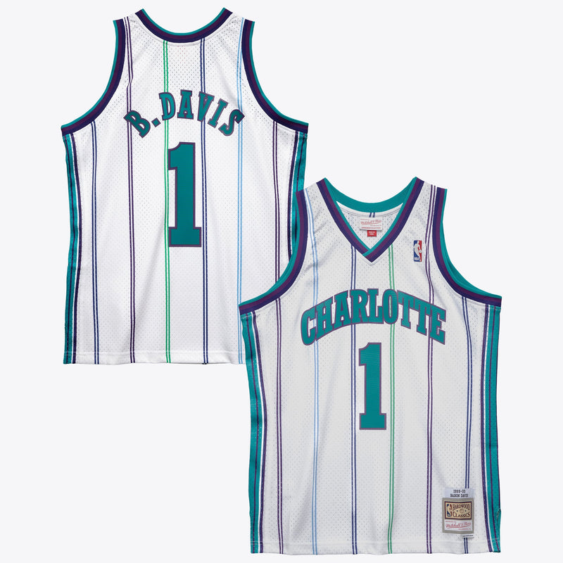 Charlotte Hornets White jersey – view 1