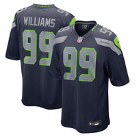 Seattle Seahawks Leonard Williams Navy jersey – view 2