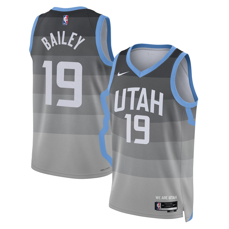 Utah Jazz Gray jersey – view 1