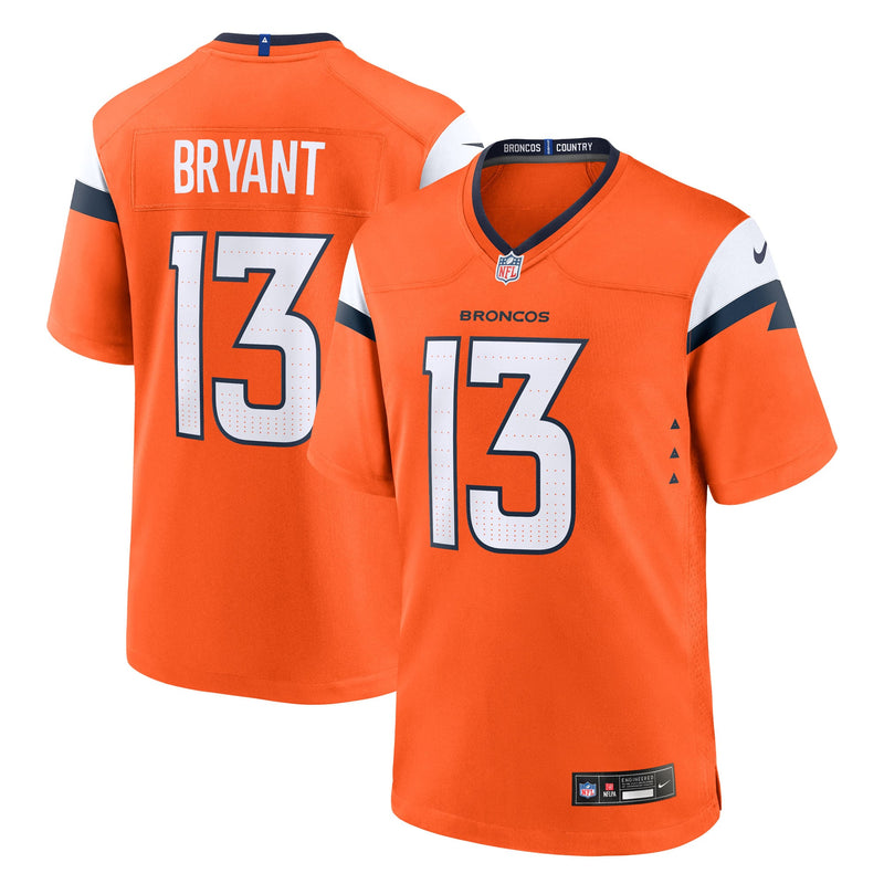 Denver Broncos Pat Bryant Orange jersey – view 1