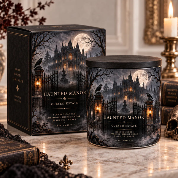 Haunted Manor - Moonlight, Iron Gates and the Quiet Dark - main