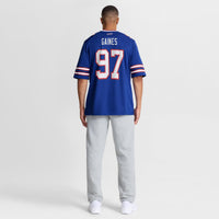 Buffalo Bills Greg Gaines Royal jersey – view 4