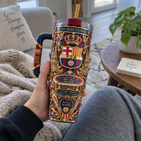 FCB Ornamental - Crest, Cathedral Spires and Club Devotion - main