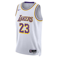 Los Angeles Lakers White jersey – view 3