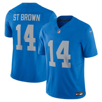 Detroit Lions Amon-Ra St. Brown Blue jersey – view 2