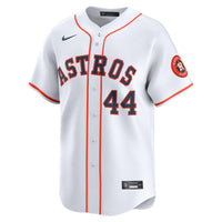 Houston Astros Yordan Alvarez White jersey – view 3