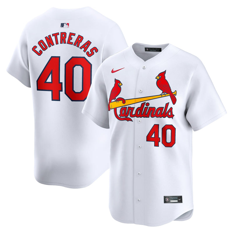 St. Louis Cardinals Willson Contreras White jersey – view 1