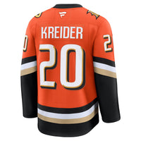 Anaheim Ducks Chris Kreider Orange jersey – view 4