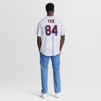 New York Mets Jefry Yan White jersey – view 4