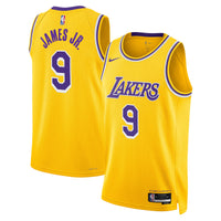 Los Angeles Lakers Bronny James - Gold jersey – view 1