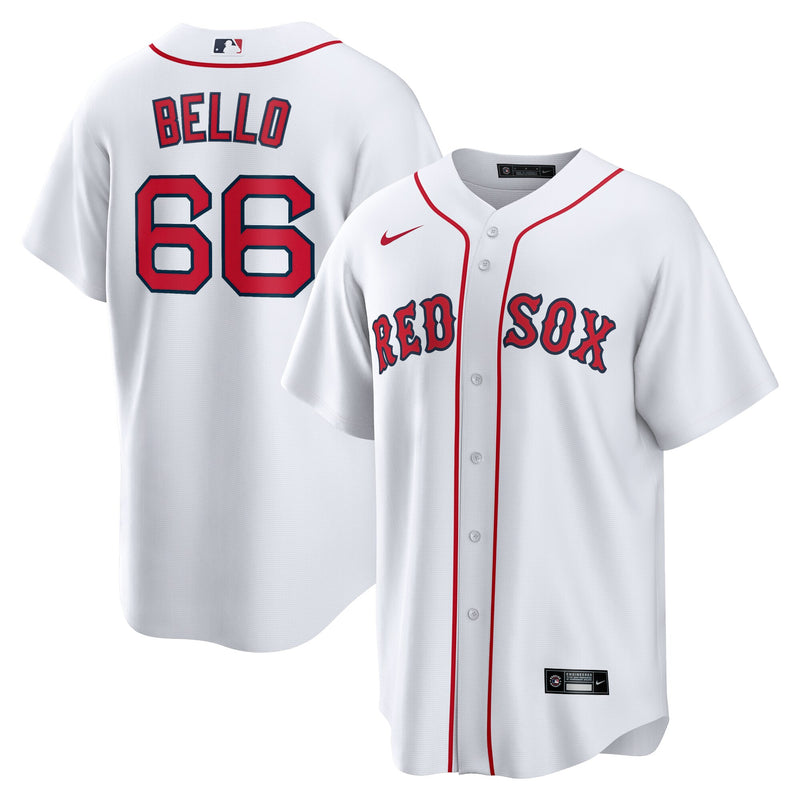 Boston Red Sox Brayan Bello White jersey – view 1