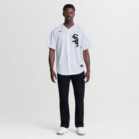 Chicago White Sox Huascar Brazoban White jersey – view 3