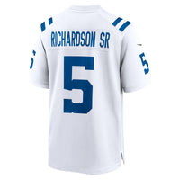 Indianapolis Colts Anthony Richardson Sr. White jersey – view 4