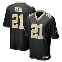 New Orleans Saints Justin Reid Black jersey – view 1