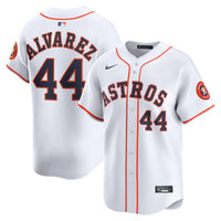Houston Astros Yordan Alvarez White jersey – view 1