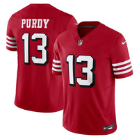 San Francisco 49ers Brock Purdy Scarlet jersey – view 2