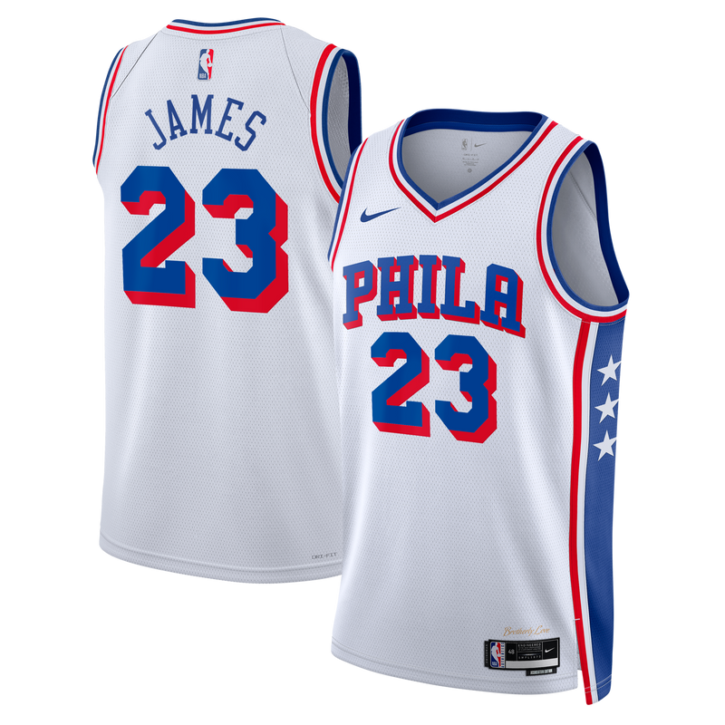 Philadelphia 76ers White jersey – view 1